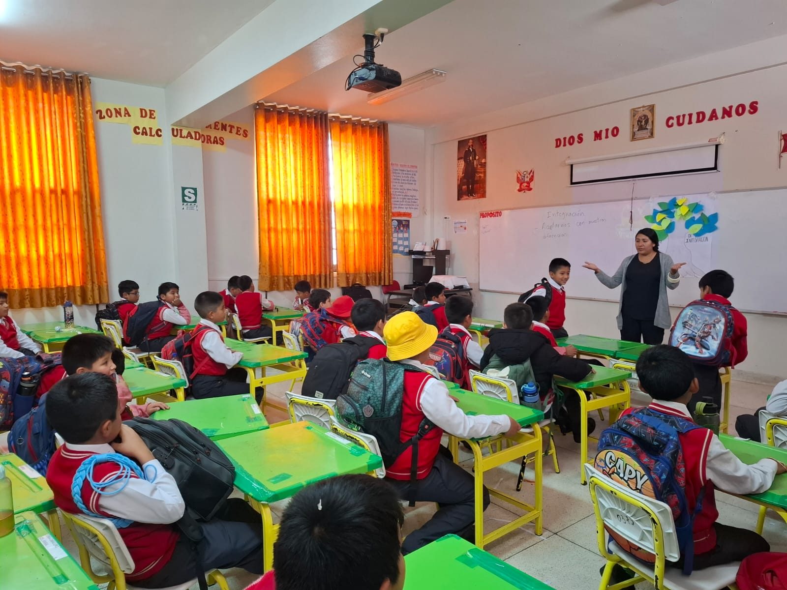 Actividad del área de Psicología con estudiantes