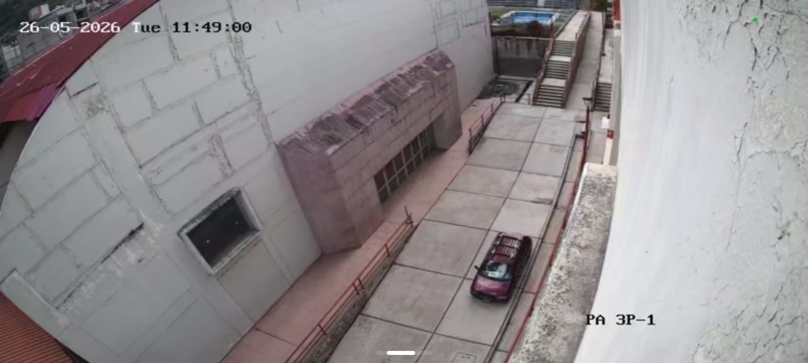 Cámara de videovigilancia del nivel secundaria