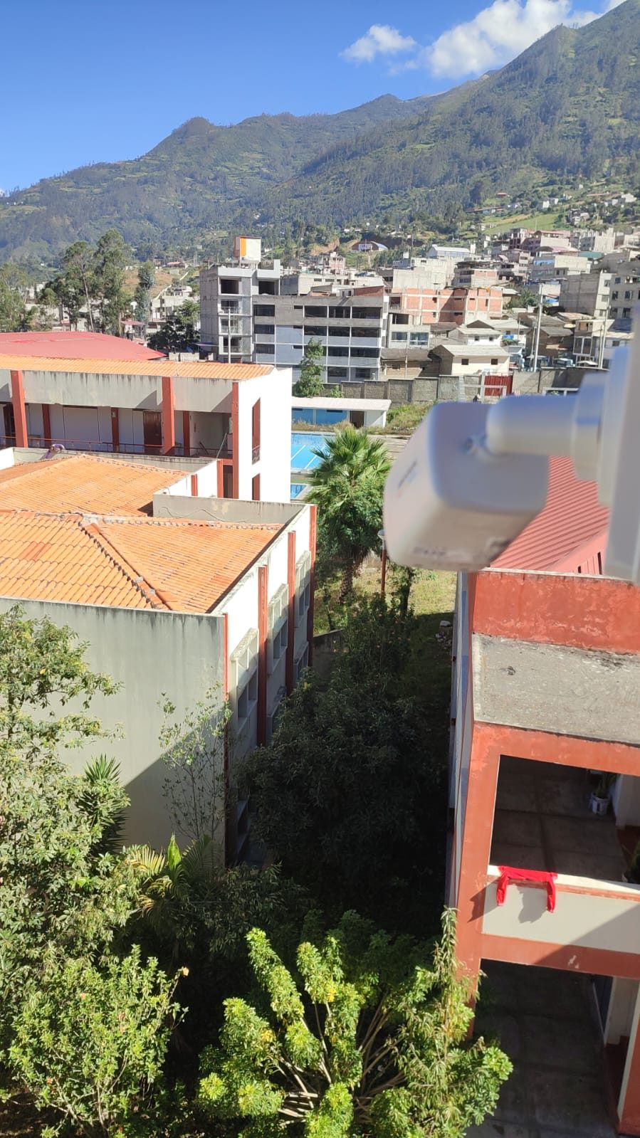Vista de cámara del nivel secundaria dos